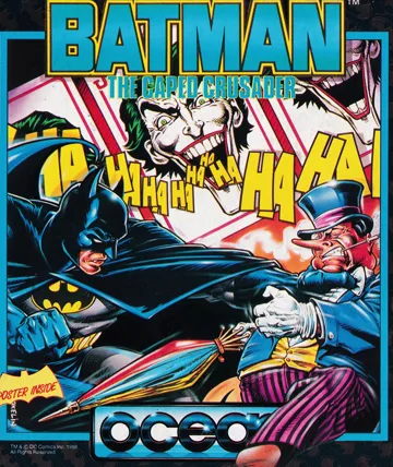 Batman - The Caped Crusader (1988)(Ocean Software) box cover front